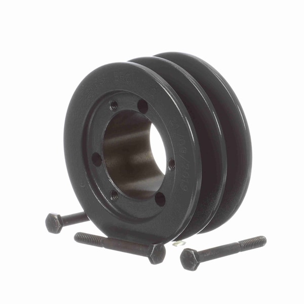 2 Groove Cast Iron Bushed Bore Multiple Sheave - 2B36SH;BRO
